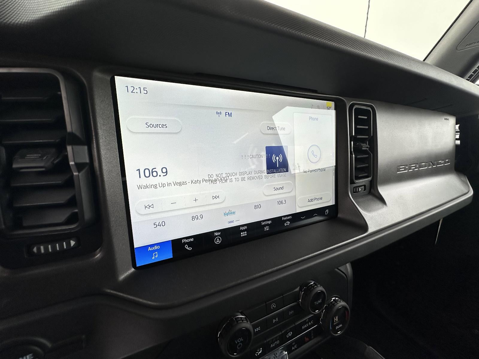 2025 Ford Bronco Badlands 2 Door Advanced 4x4