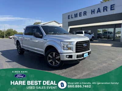2016 Ford F-150 4WD SuperCrew 5-1/2 Ft Box XLT