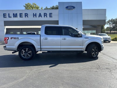 2016 Ford F-150 4WD SuperCrew 5-1/2 Ft Box XLT